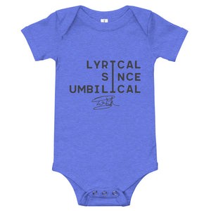Troyman Lyrical Since Umbilical Baby T-Shirt