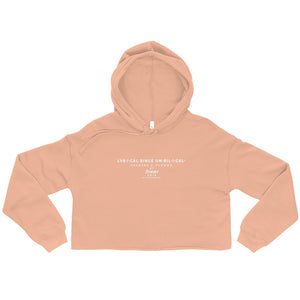 Troyman Women's Crop Hoodie